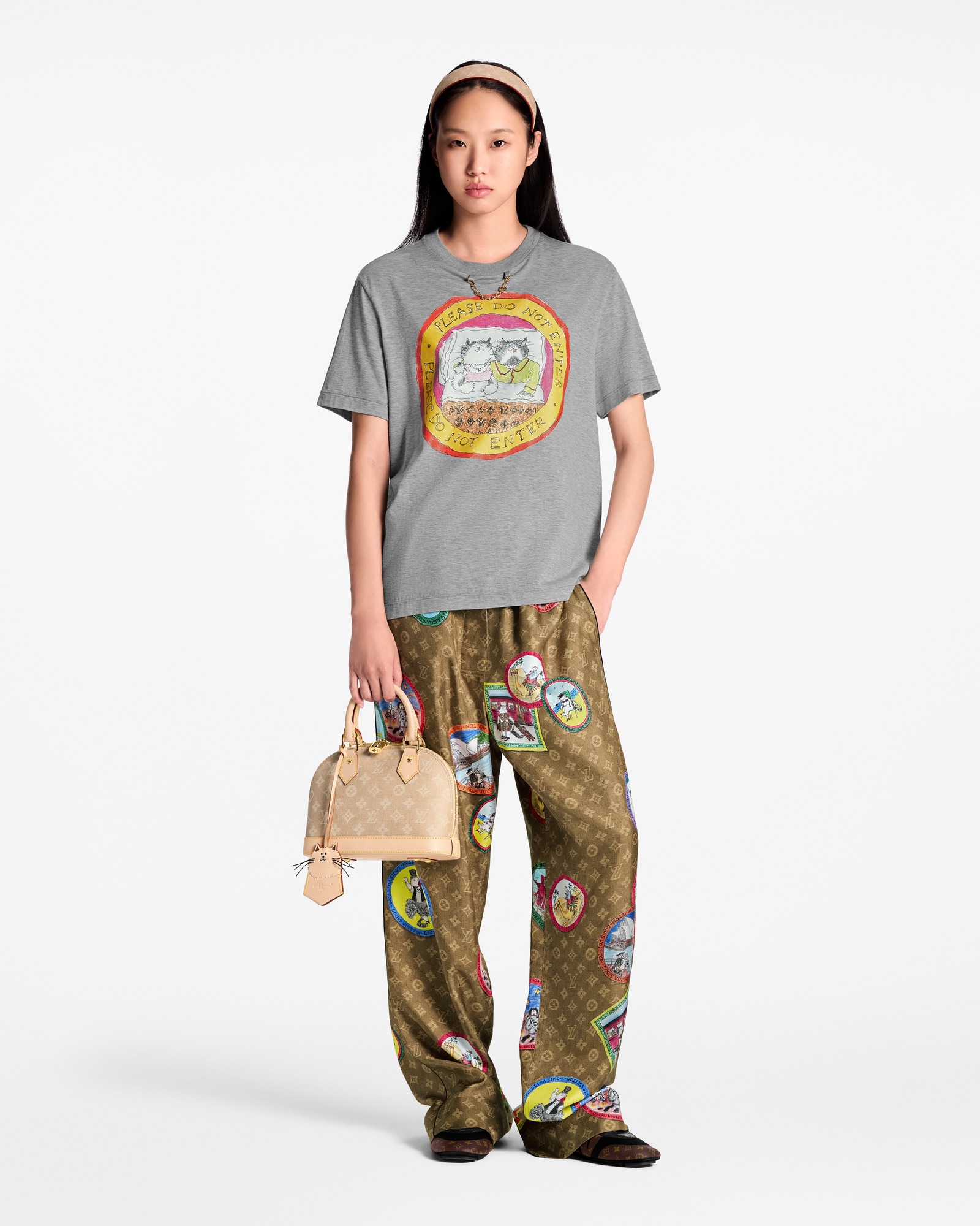 LV Outline Headband S00 - Women - Accessories | LOUIS VUITTON ®